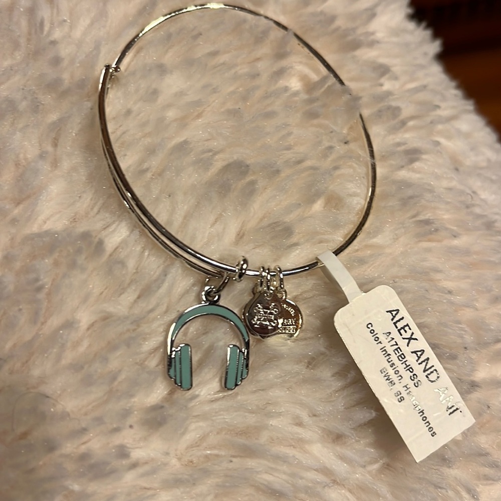 Alex & Ani Headphone Bracelet